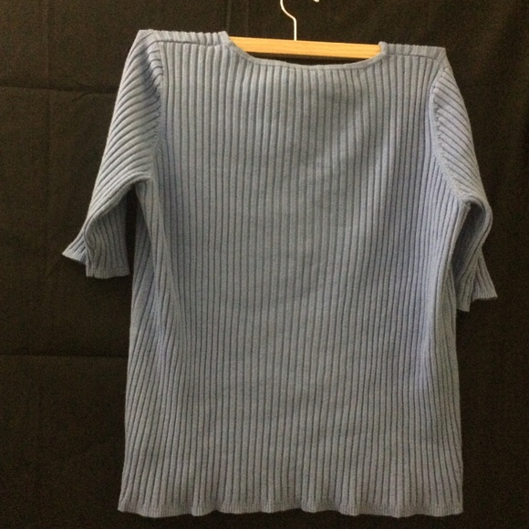 Soft Blue Top - Picture 3 of 3